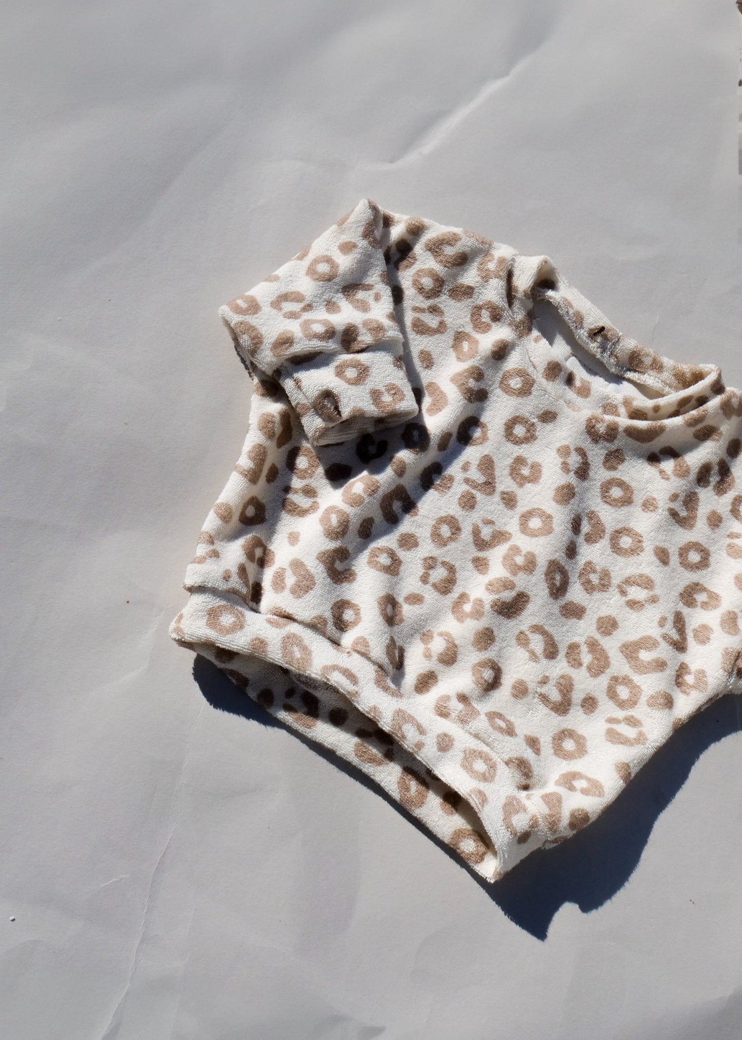 Frottee Oversized Pullover