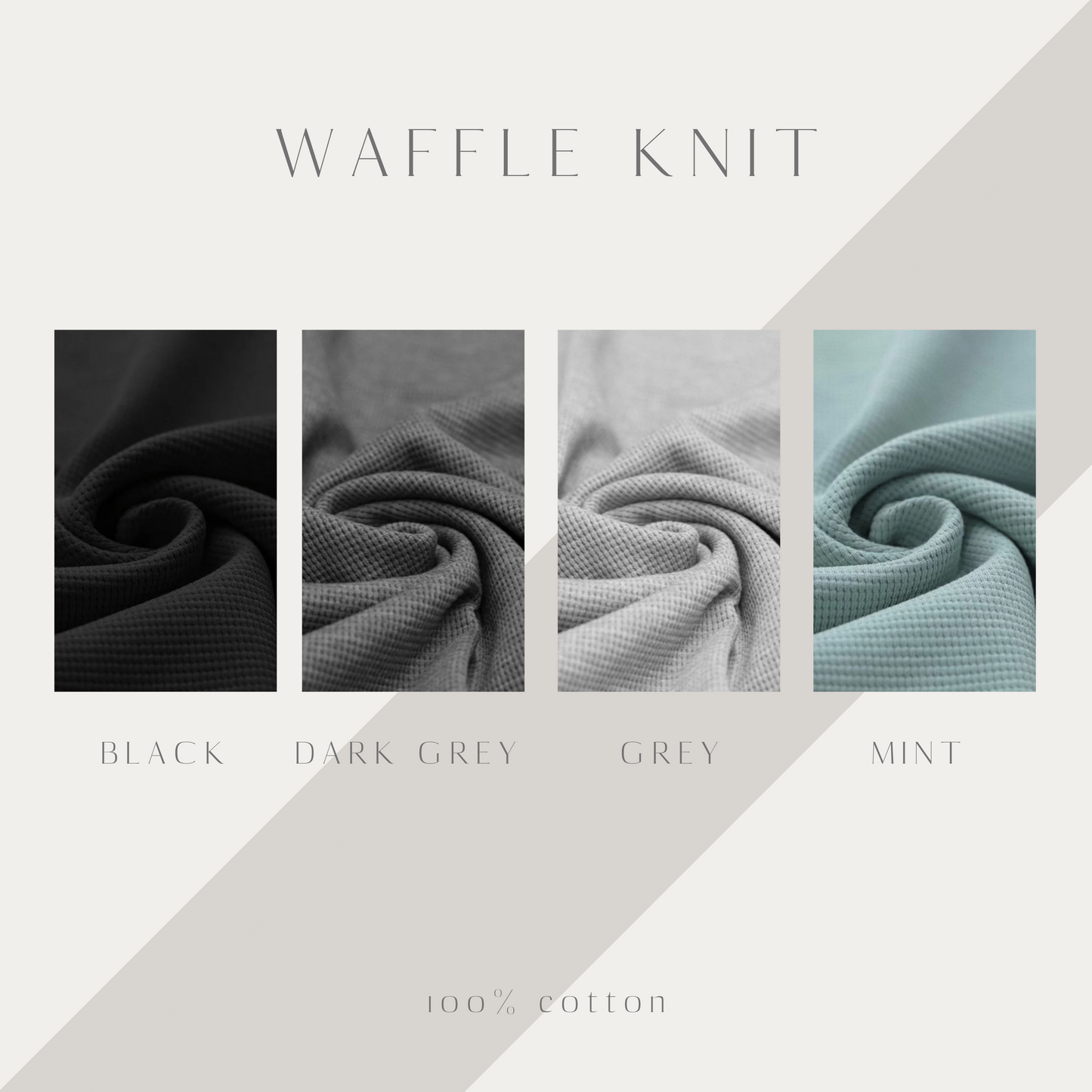Waffle Knit Twist Stirnband
