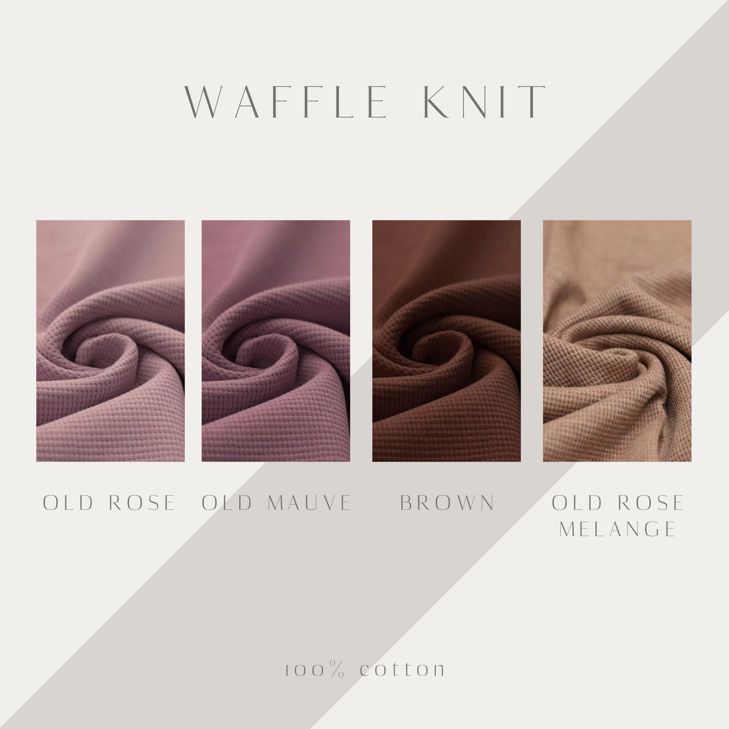 Waffle Knit Twist Stirnband