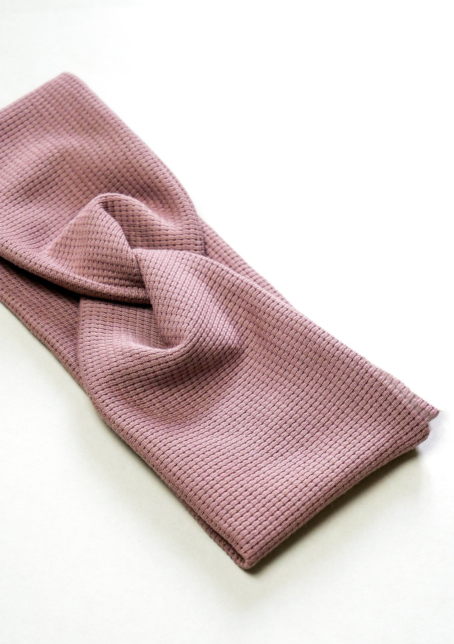 Waffle Knit Twist Stirnband