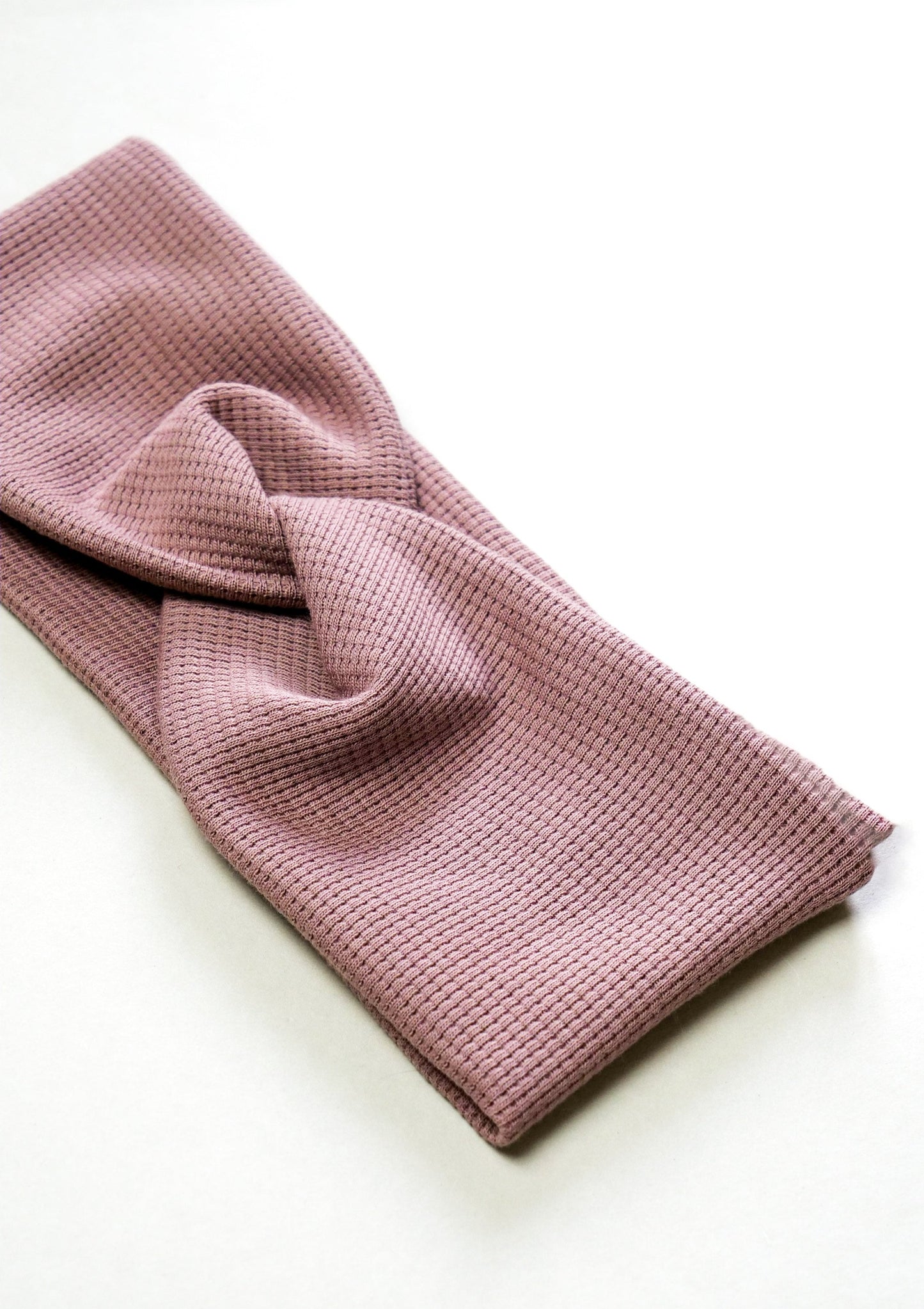 Waffle Knit Twist Stirnband