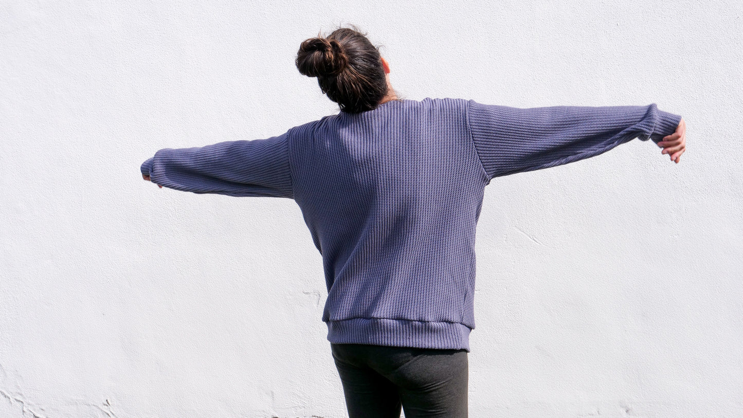 MOM Grobstrick Oversized Pullover