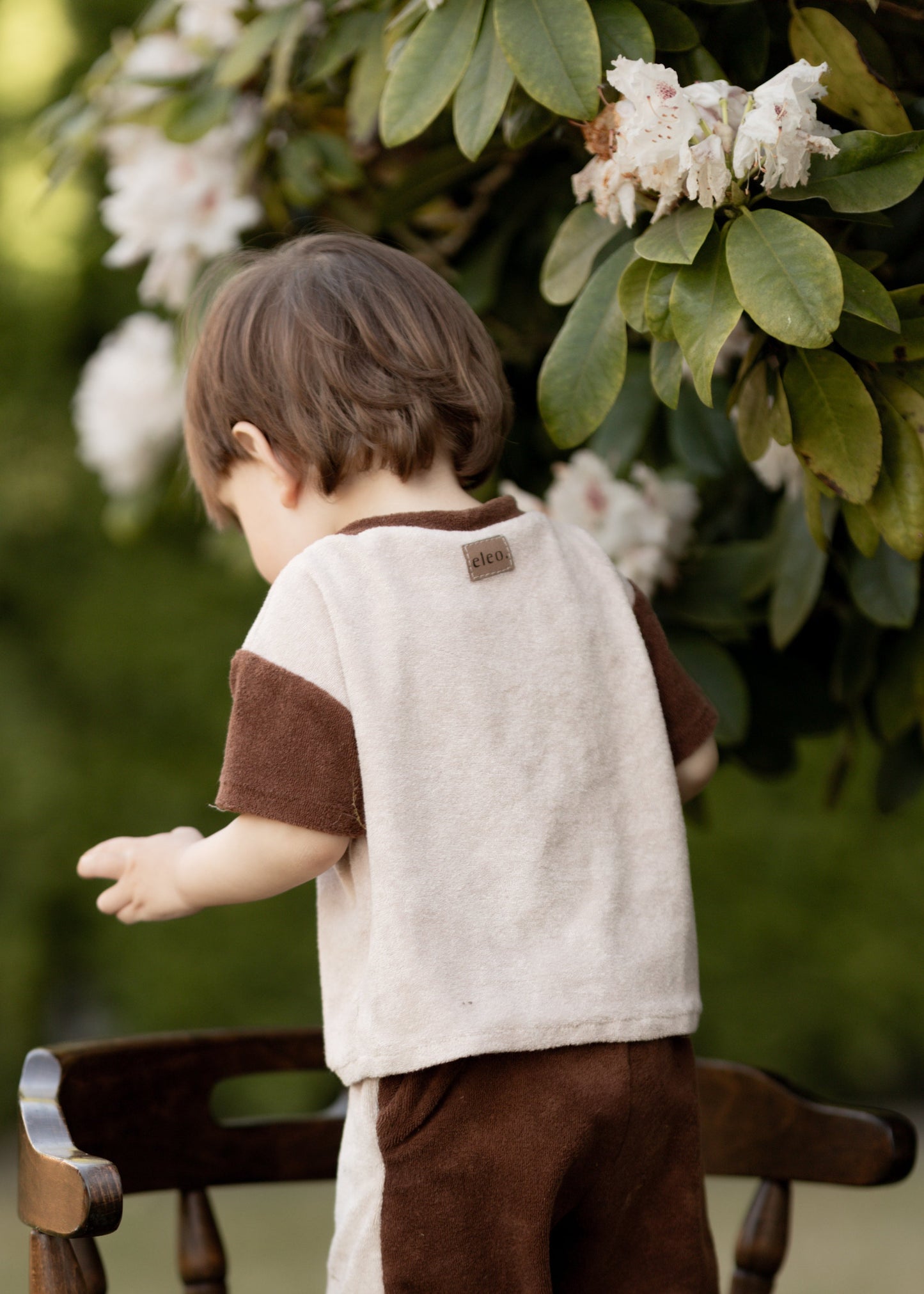 AMORE Frottee Basic Shirt two-tone