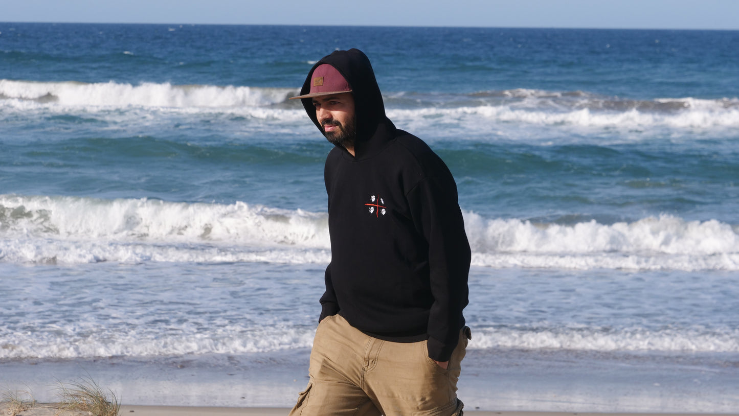 Bestickter Herren Hoodie 4 Mori Sardegna