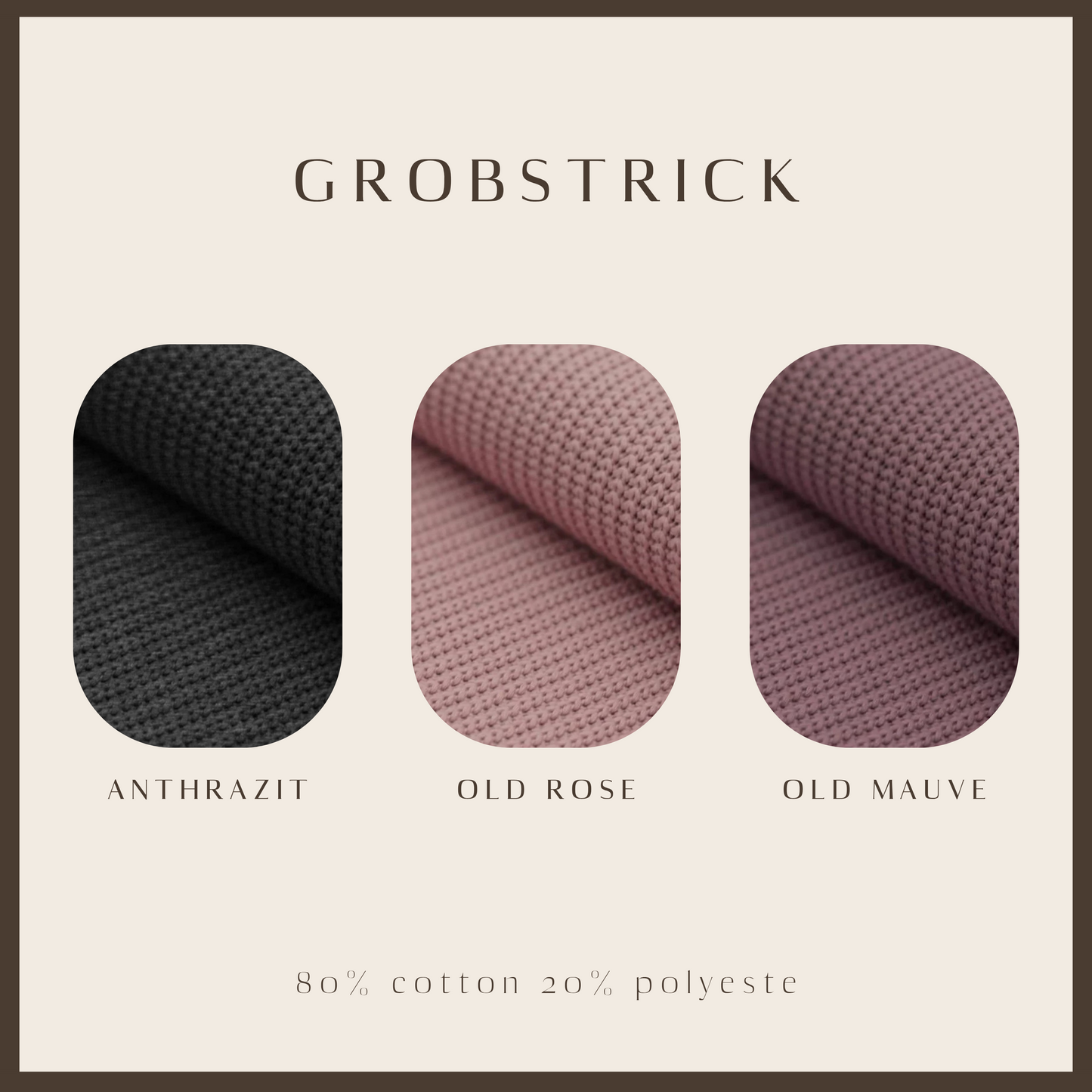 Mama Grobstrick Oversized Pullover