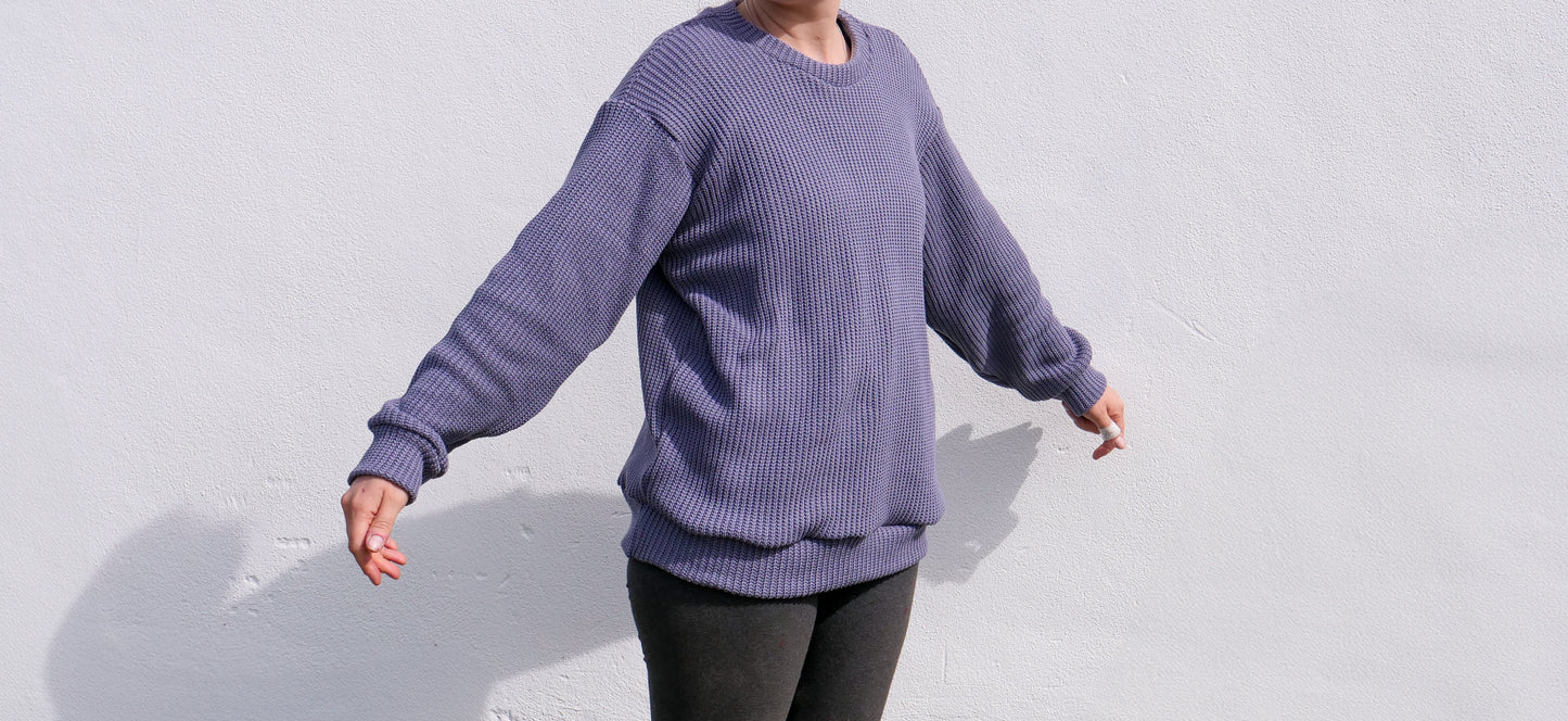 MOM Grobstrick Oversized Pullover