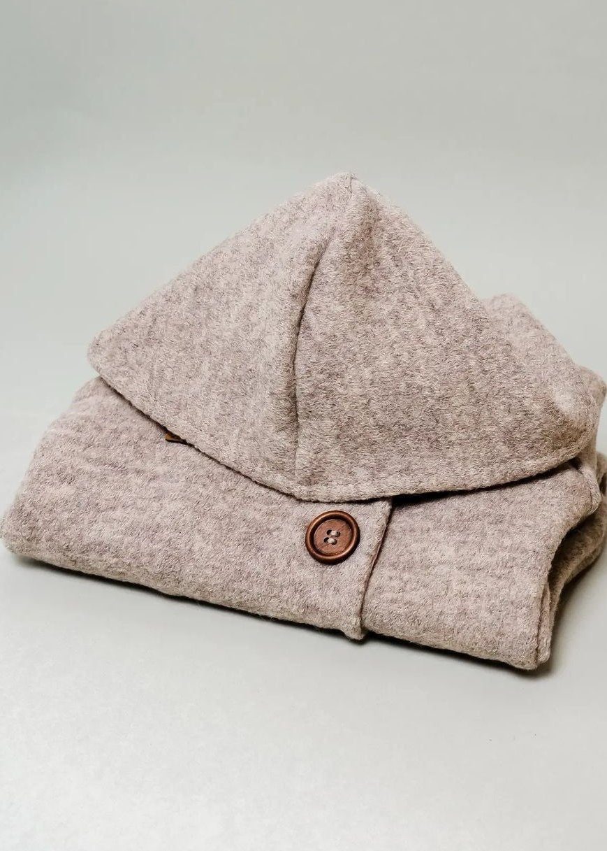 Wollwalkoverall gefüttert mit Bio Baumwollfleece