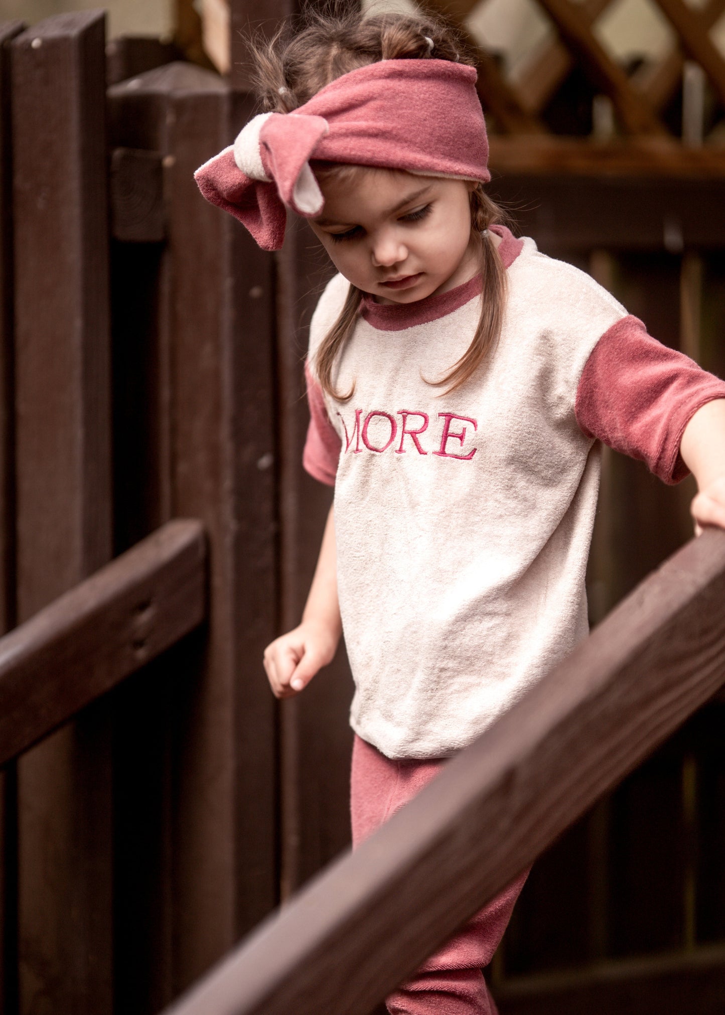 AMORE Frottee Basic Shirt two-tone