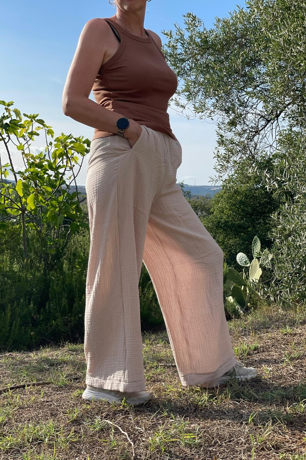 Mom Palazzohose