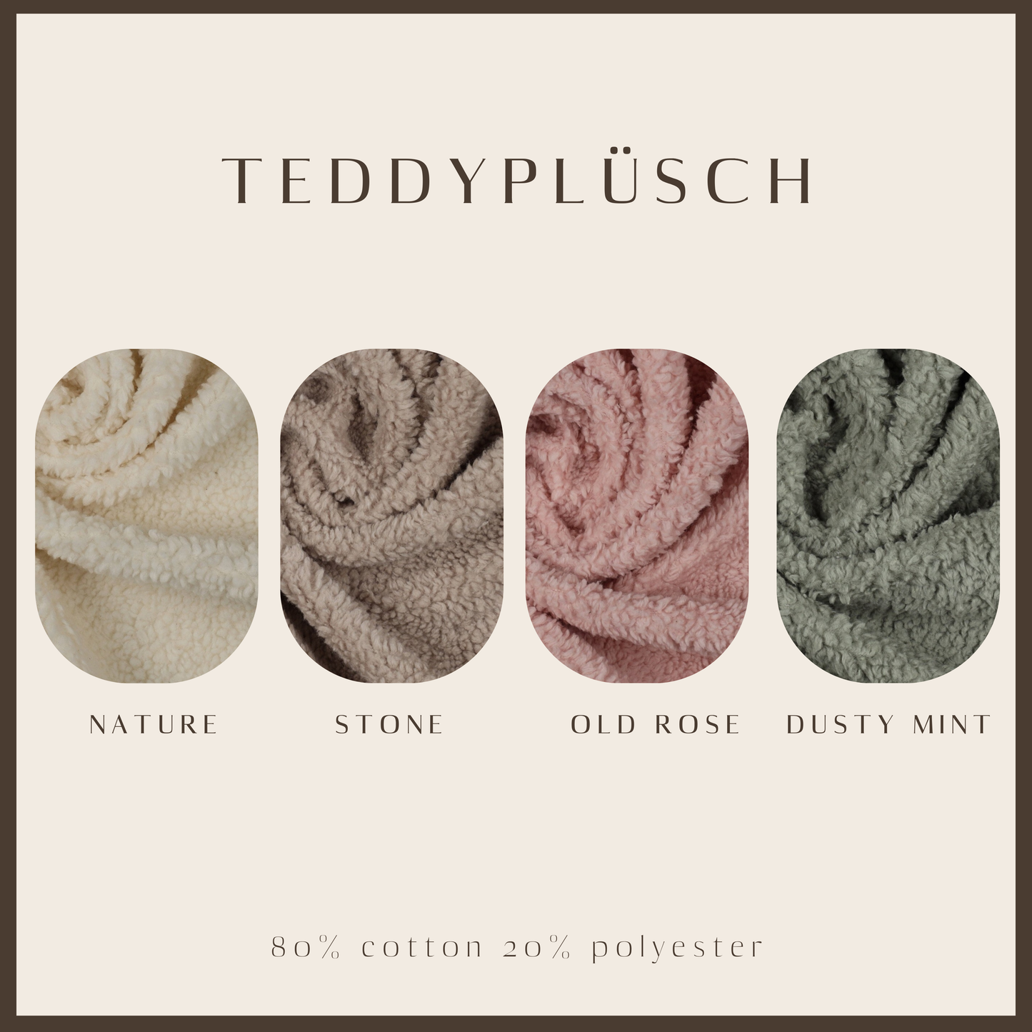 Rib-Jersey Dreiecks-Loopschal für Mama mit wählbarer Fütterung