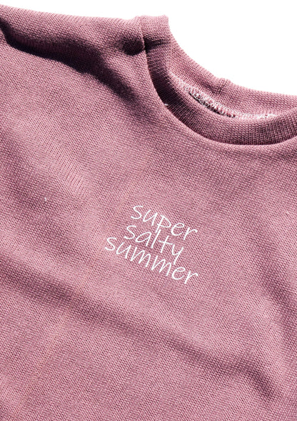 super salty summer Oversized Shirt Feinstrick