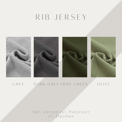 Rib Jersey Twist Stirnband