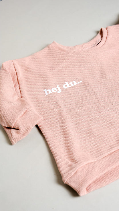 hej du.. Feinstrick Oversized Pullover