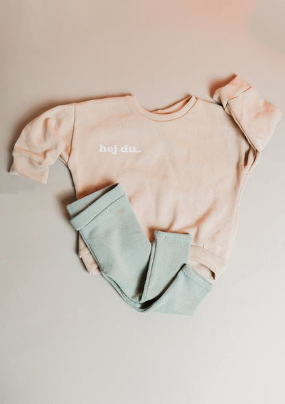 hej du.. Set - Oversized Pullover & Leggings