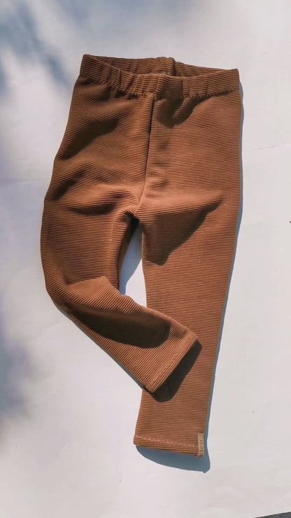 Leggings aus Rib-Jersey