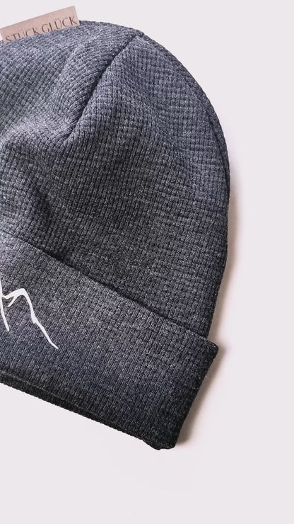 Mountain Waffle Knit Beanie