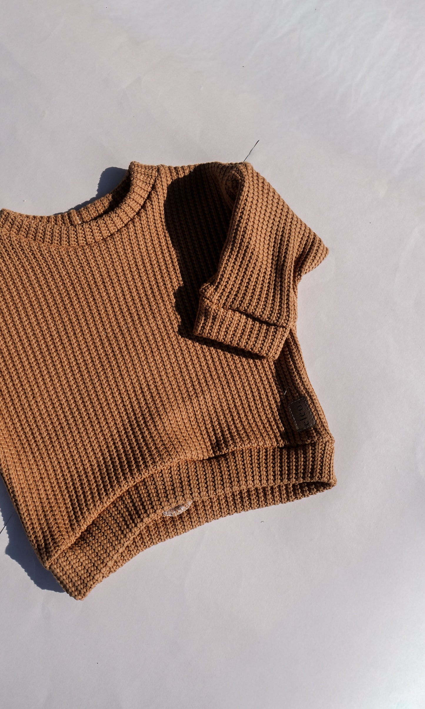 Grobstrick Oversized Pullover