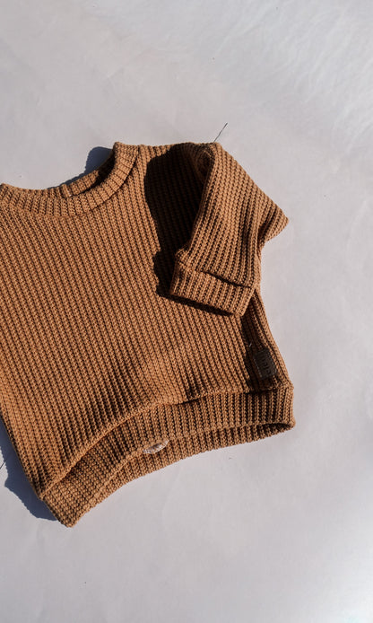 Grobstrick Oversized Pullover