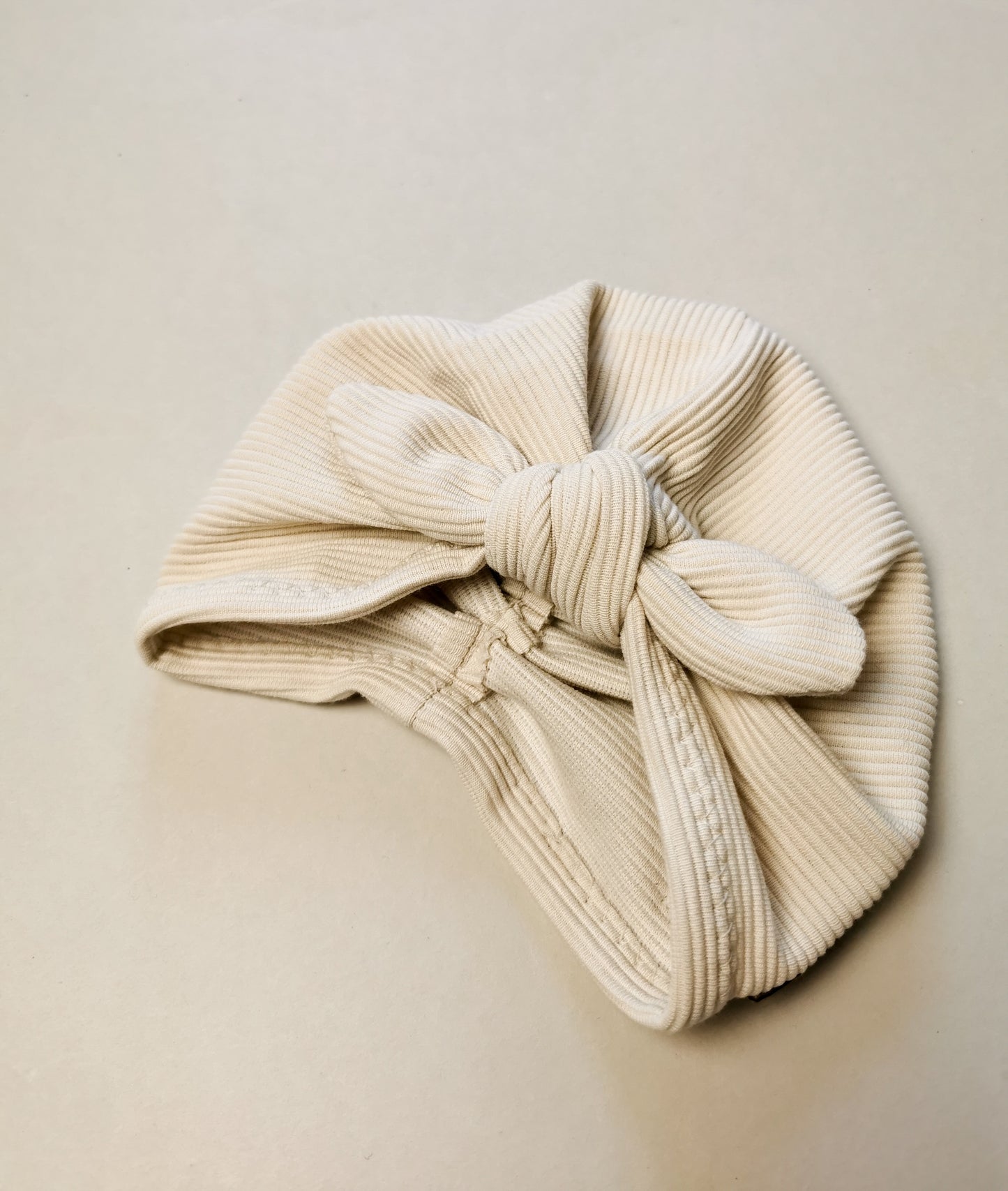 Rib-Jersey Turbanmütze Tulip