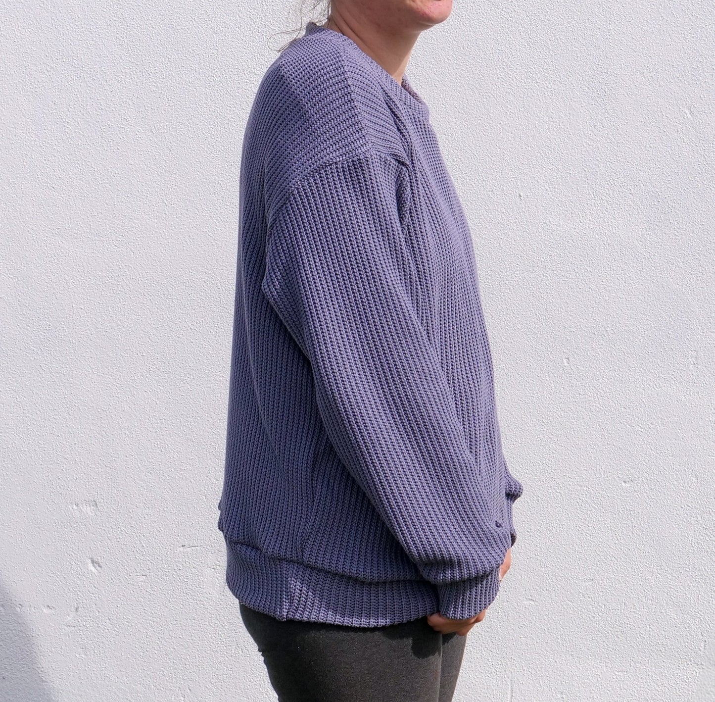 Mama Grobstrick Oversized Pullover