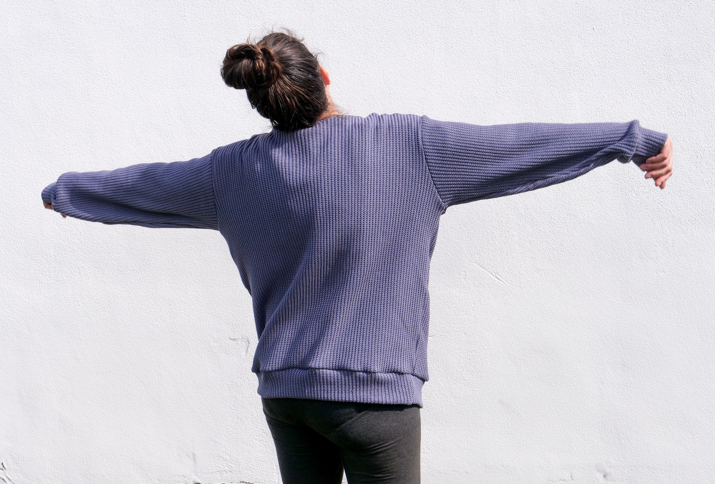 Mama Grobstrick Oversized Pullover