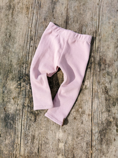 Leggings aus Waffle-Knit Jersey