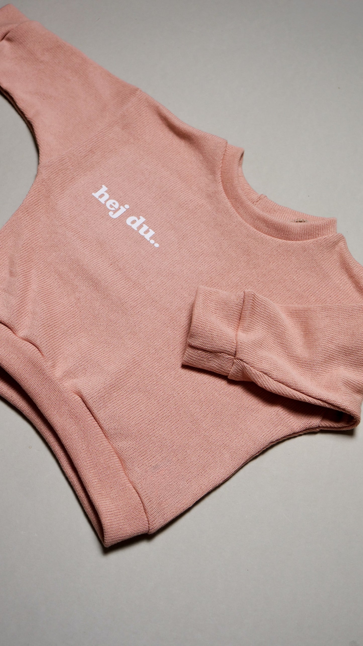 hej du.. Oversized Pullover aus Feinstrick