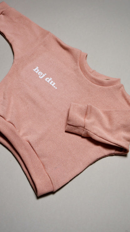 hej du.. Oversized Pullover aus Feinstrick
