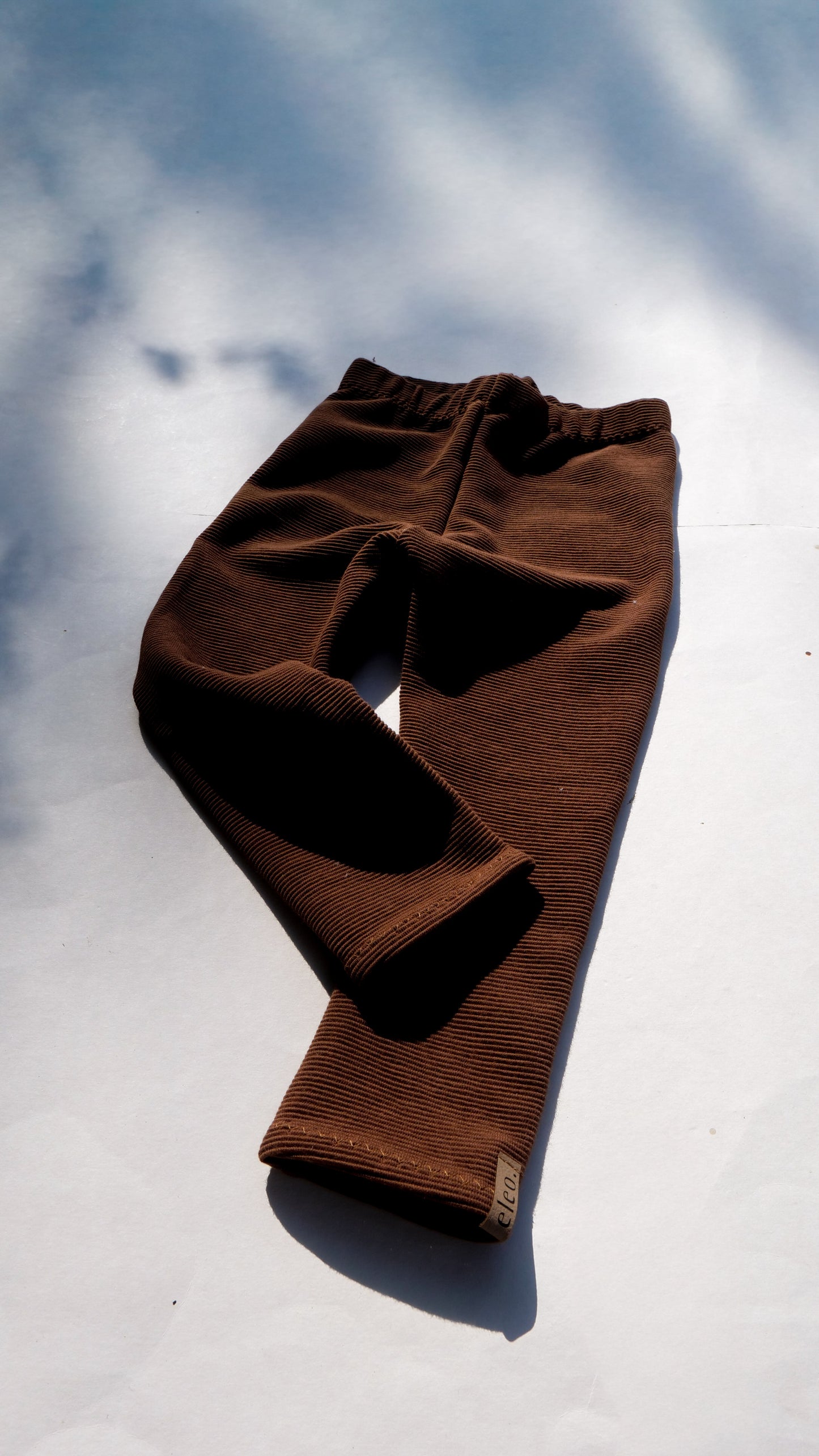 Leggings aus Rib-Jersey