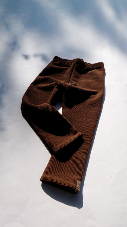 Leggings aus Rib-Jersey
