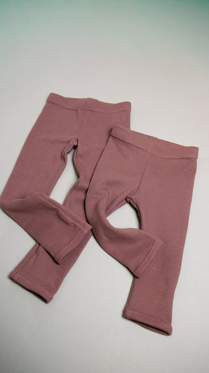 Leggings aus Waffle-Knit Jersey