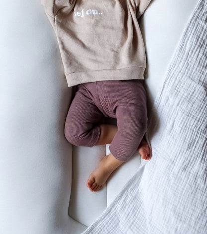 Capri Leggings aus Waffle-Knit Jersey