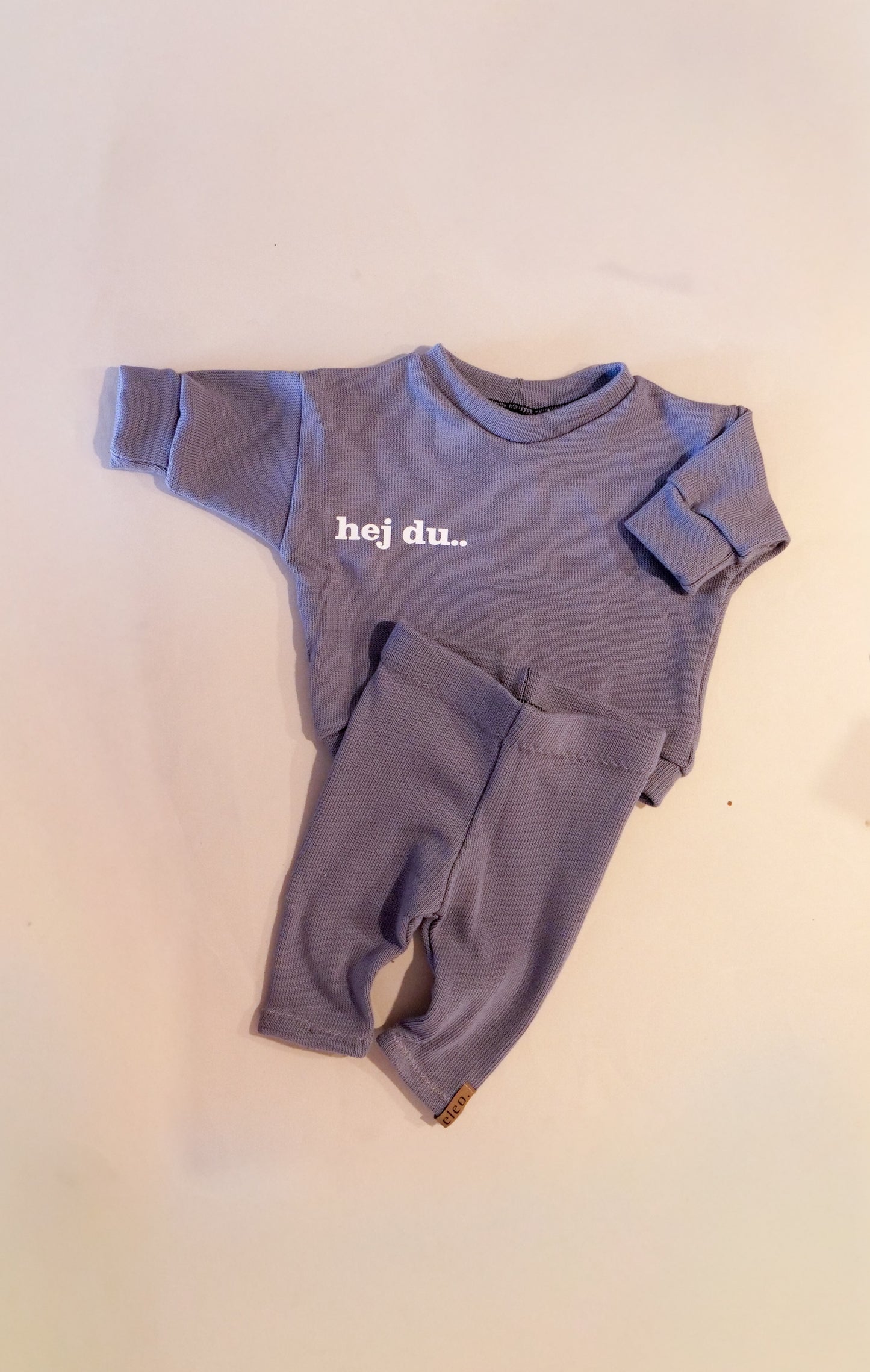 hej du.. Set - Oversized Pullover & Leggings aus Feinstrick