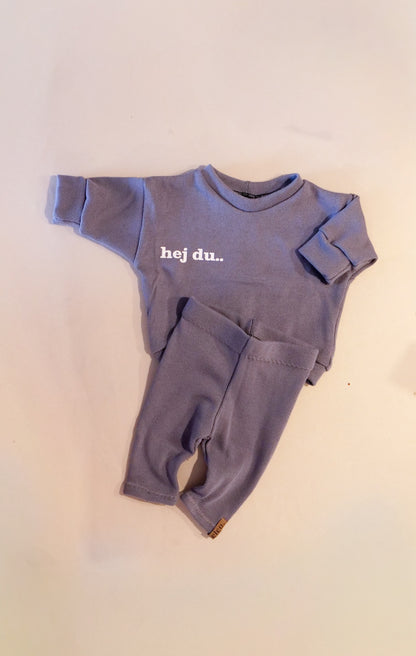 hej du.. Set - Oversized Pullover & Leggings aus Feinstrick
