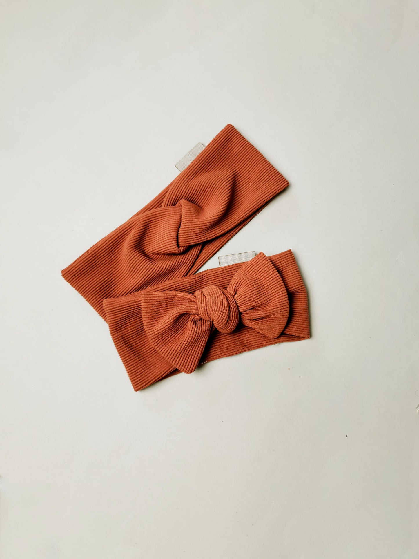 Stirnbänder aus Rib-Jersey für Mama & Kind