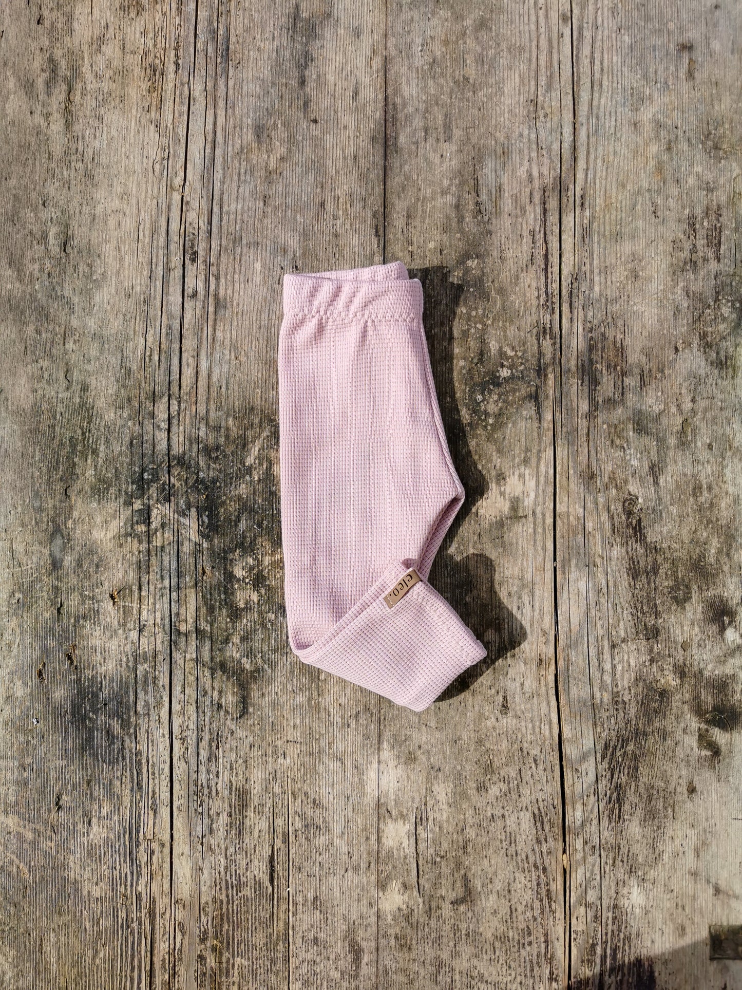 Leggings aus Waffle-Knit Jersey