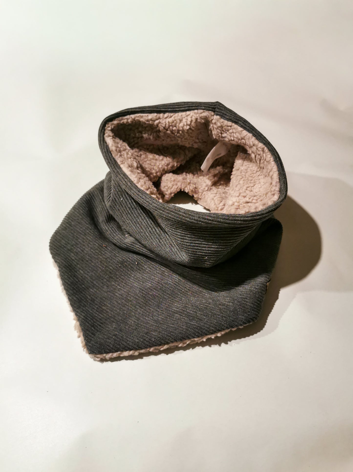 Rib-Jersey Dreiecks-Loopschal für Mama mit wählbarer Fütterung