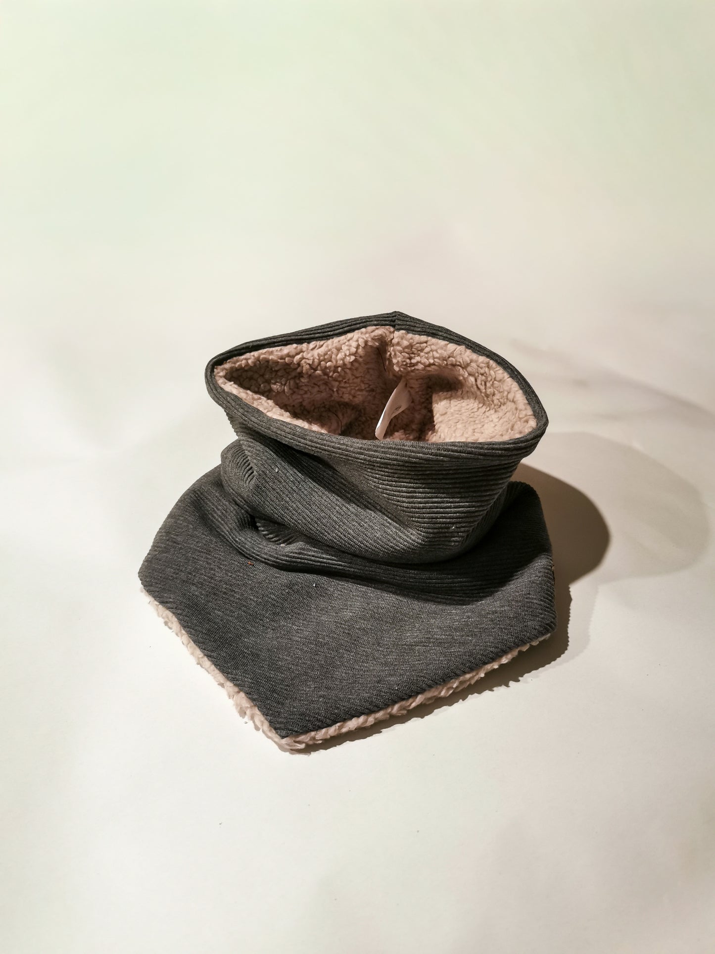 Rib-Jersey Dreiecks-Loopschal für Mama mit wählbarer Fütterung