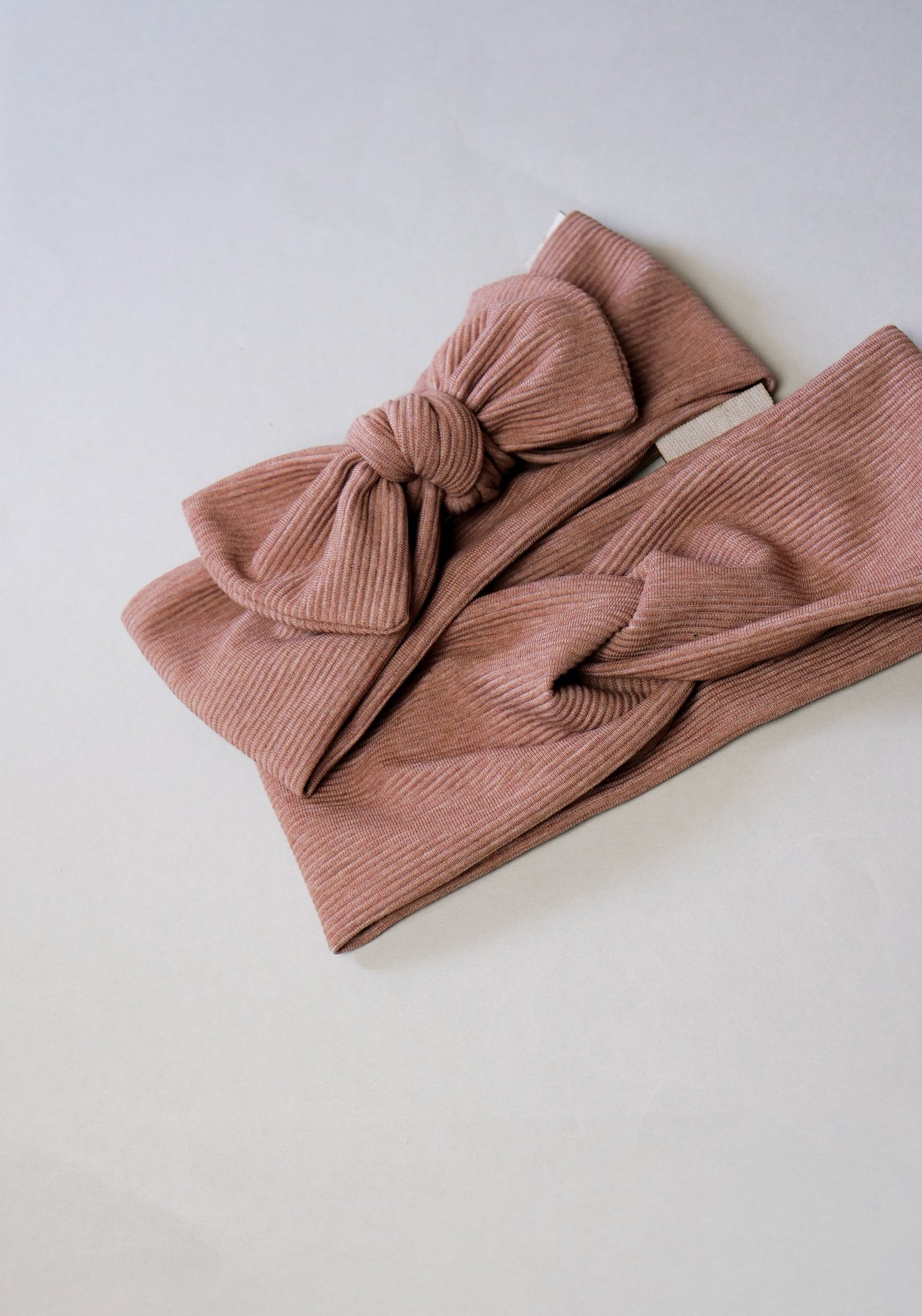 Stirnbänder aus Rib-Jersey für Mama & Kind