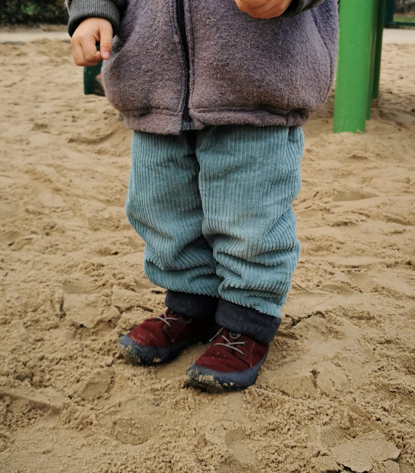 Cordhose gefüttert mit Bio-Baumwollfleece