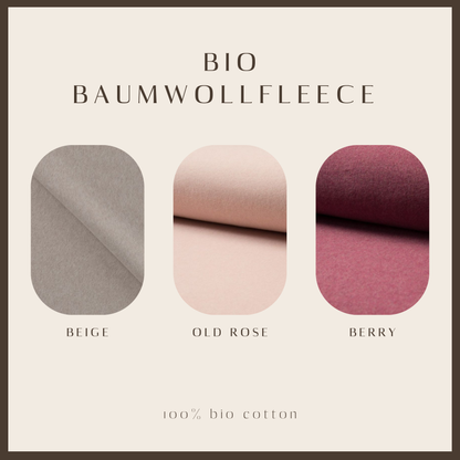 Gefütterte Wollwalk-Jacke mit Bio Baumwollfleece für Kinder