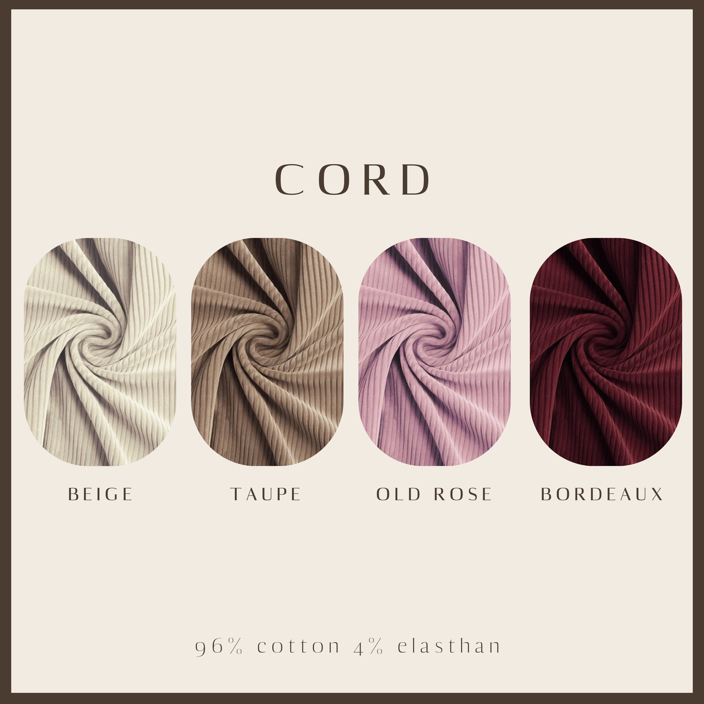 Cordhose gefüttert mit Bio-Baumwollfleece