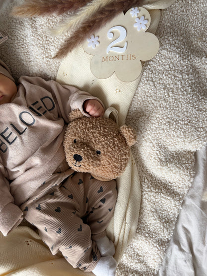 BELOVED Oversized Pullover aus Frottee