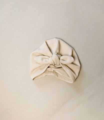 Rib-Jersey Turbanmütze Tulip