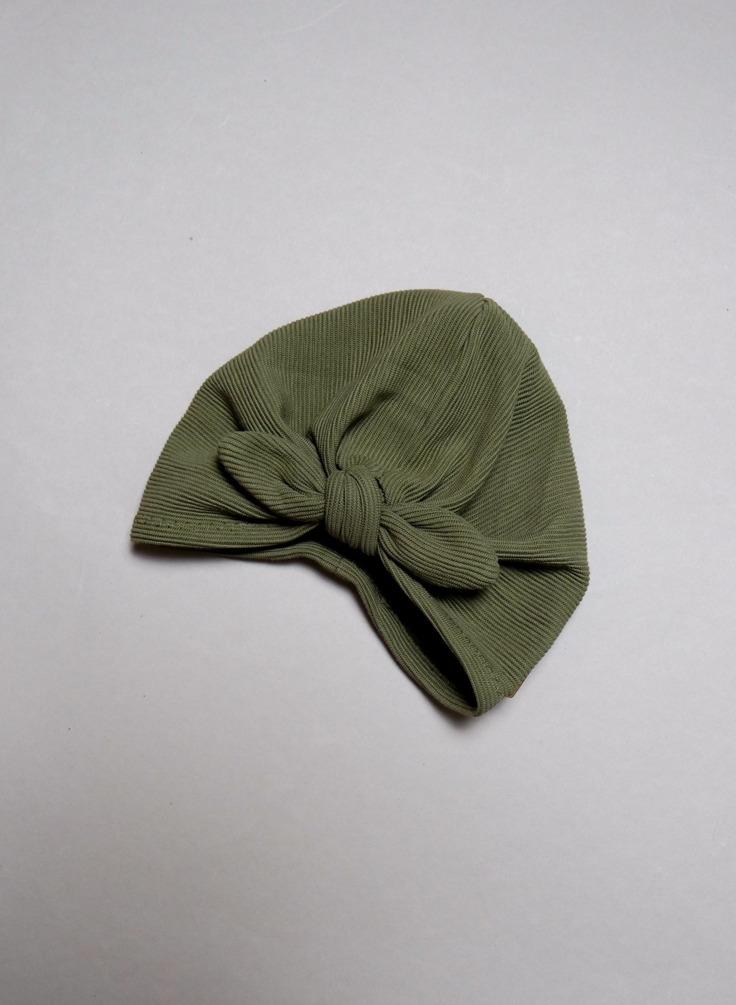 Rib-Jersey Turbanmütze Tulip