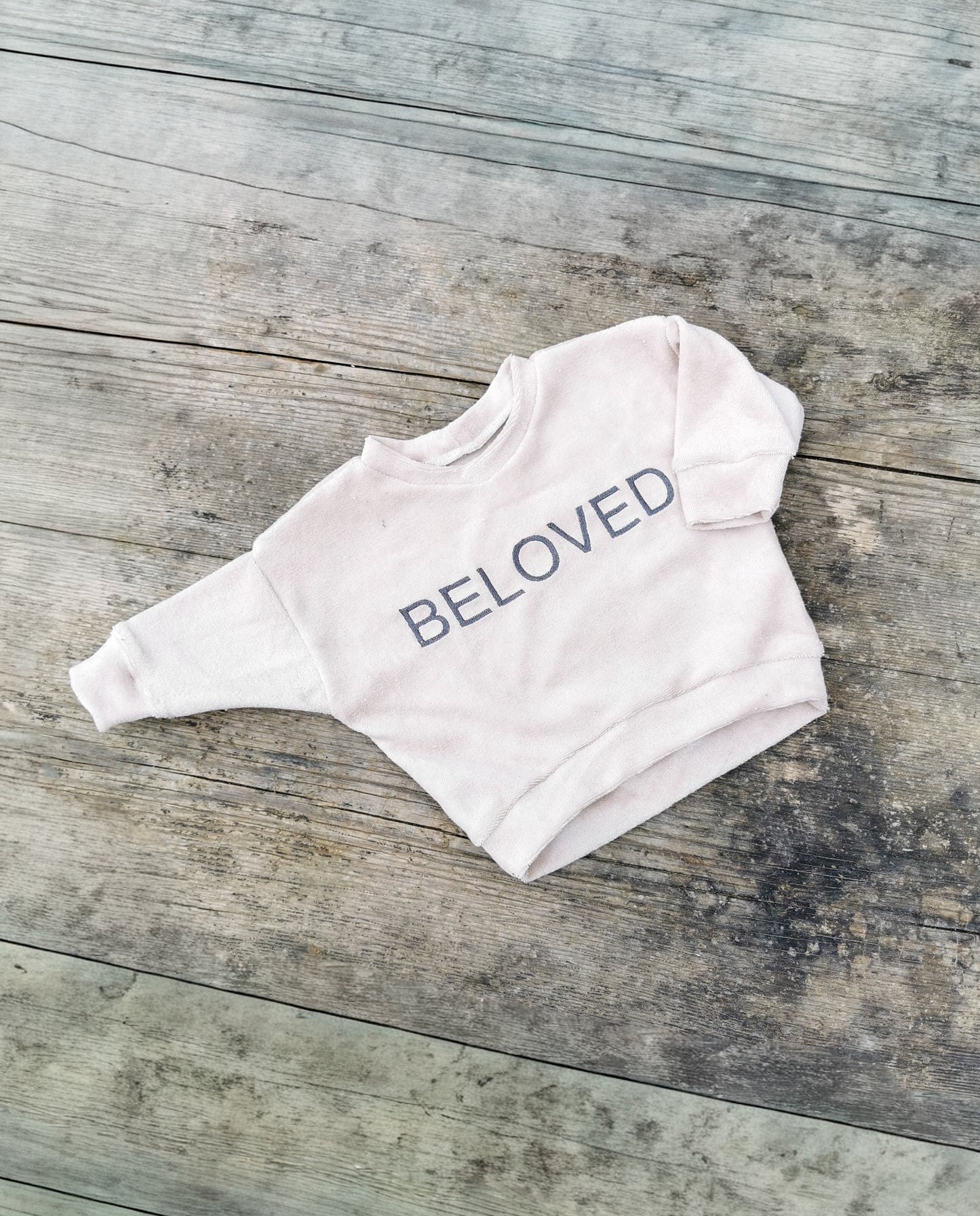 BELOVED Oversized Pullover aus Frottee