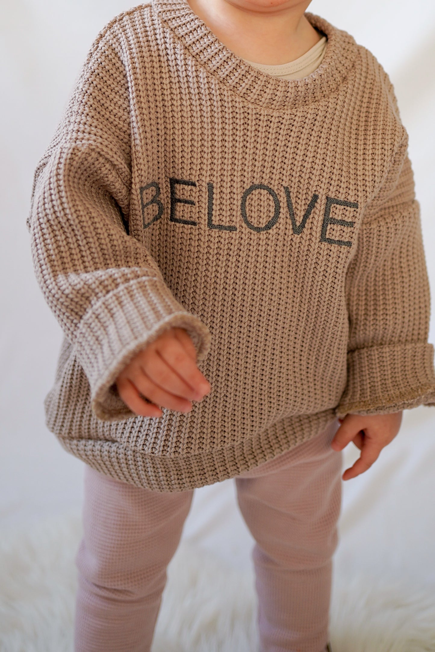 BELOVED Oversized Pullover aus Grobstrick
