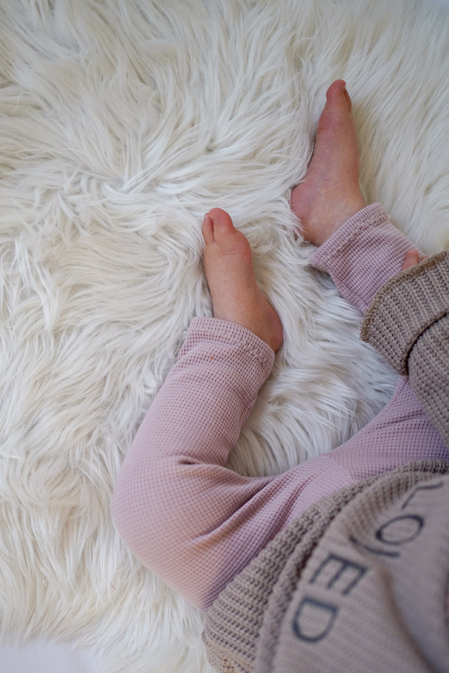 Leggings aus Waffle-Knit Jersey