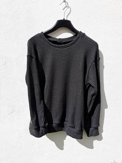 Mama Grobstrick Oversized Pullover