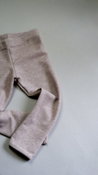 Leggings aus Rib-Jersey